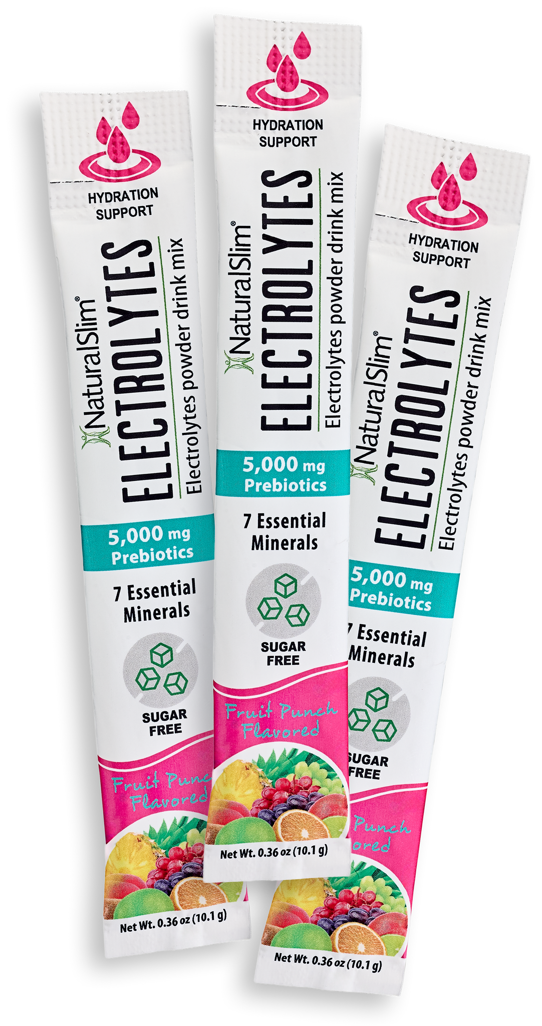 NaturalSlim Electrolytes Fruit Punch - product lifestyle image