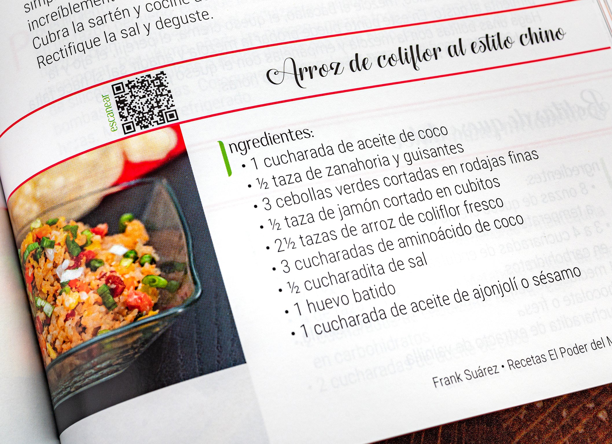 Recetas El Poder del Metabolismo por Frank Suárez - Spanish version