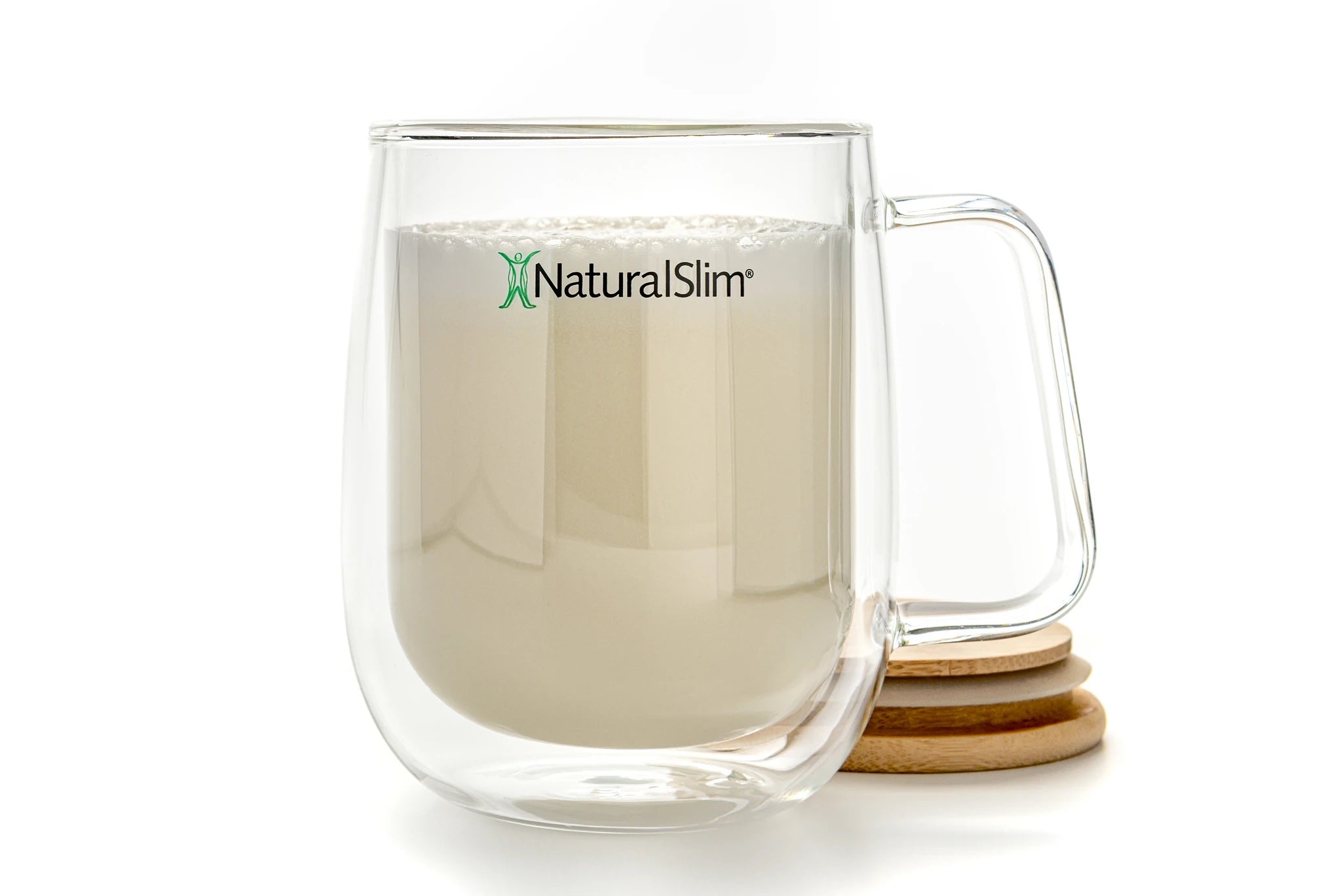 NaturalSlim® Dubbelwandige Glazen Mok