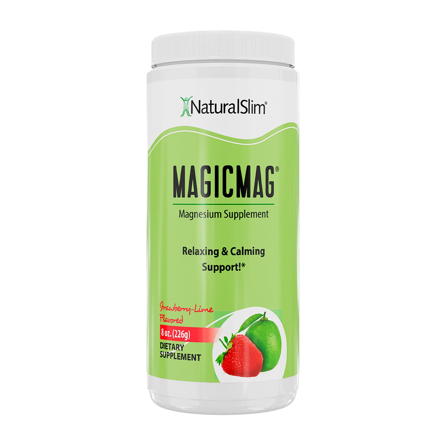 MAGICMAG® Strawberry-Lime | Magnesium Supplement | Relaxing and Calming Support