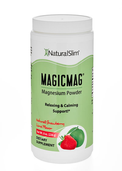 MAGICMAG Strawberry-Lime | Magnesium Supplement | Relaxing and Calming Support - product lifestyle image