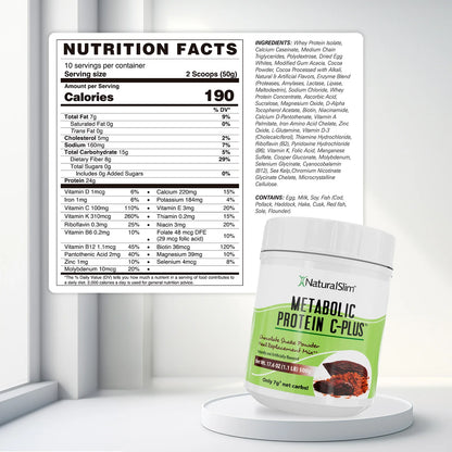 PROTEÍNA METABÓLICA® C-PLUS CHOCOLATE