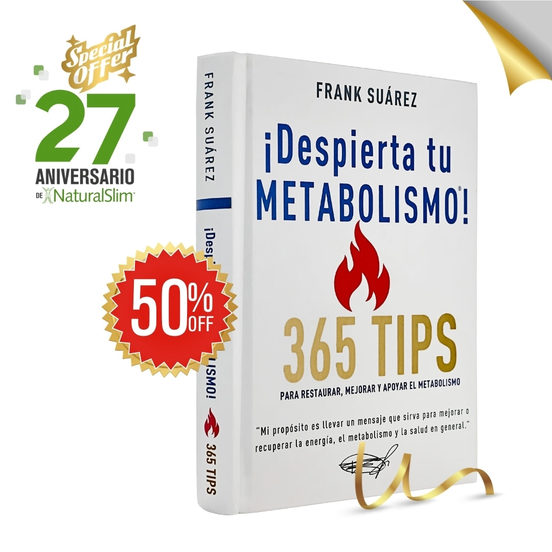 NIEUW Boek: Ontwaak je metabolisme! 365 tips om je metabolisme te herstellen, verbeteren en ondersteunen (SPAANS)