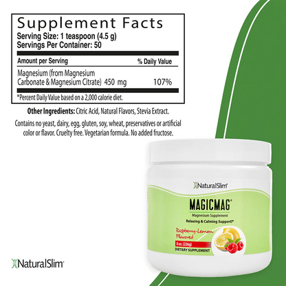 MagicMag® Raspberry-Lemon | Magnesium Supplement