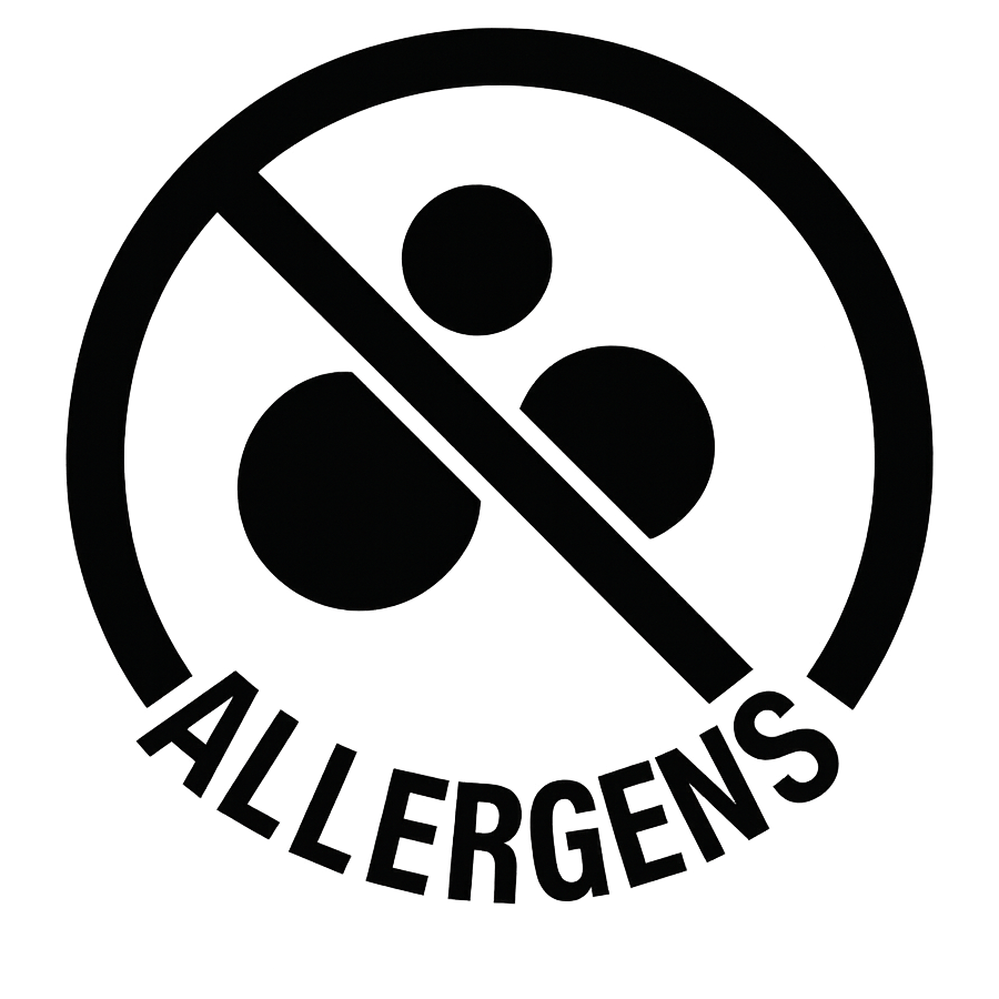 Vrij van allergenen