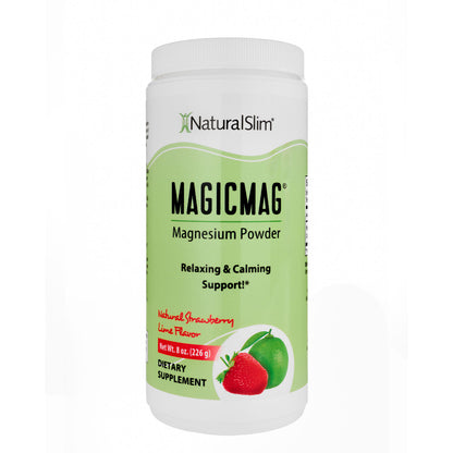 MAGICMAG® Fresa-Lima | Suplemento de Magnesio | Apoyo Relajante y Calmante